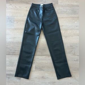Wilfred (ARITZIA) faux leather pants